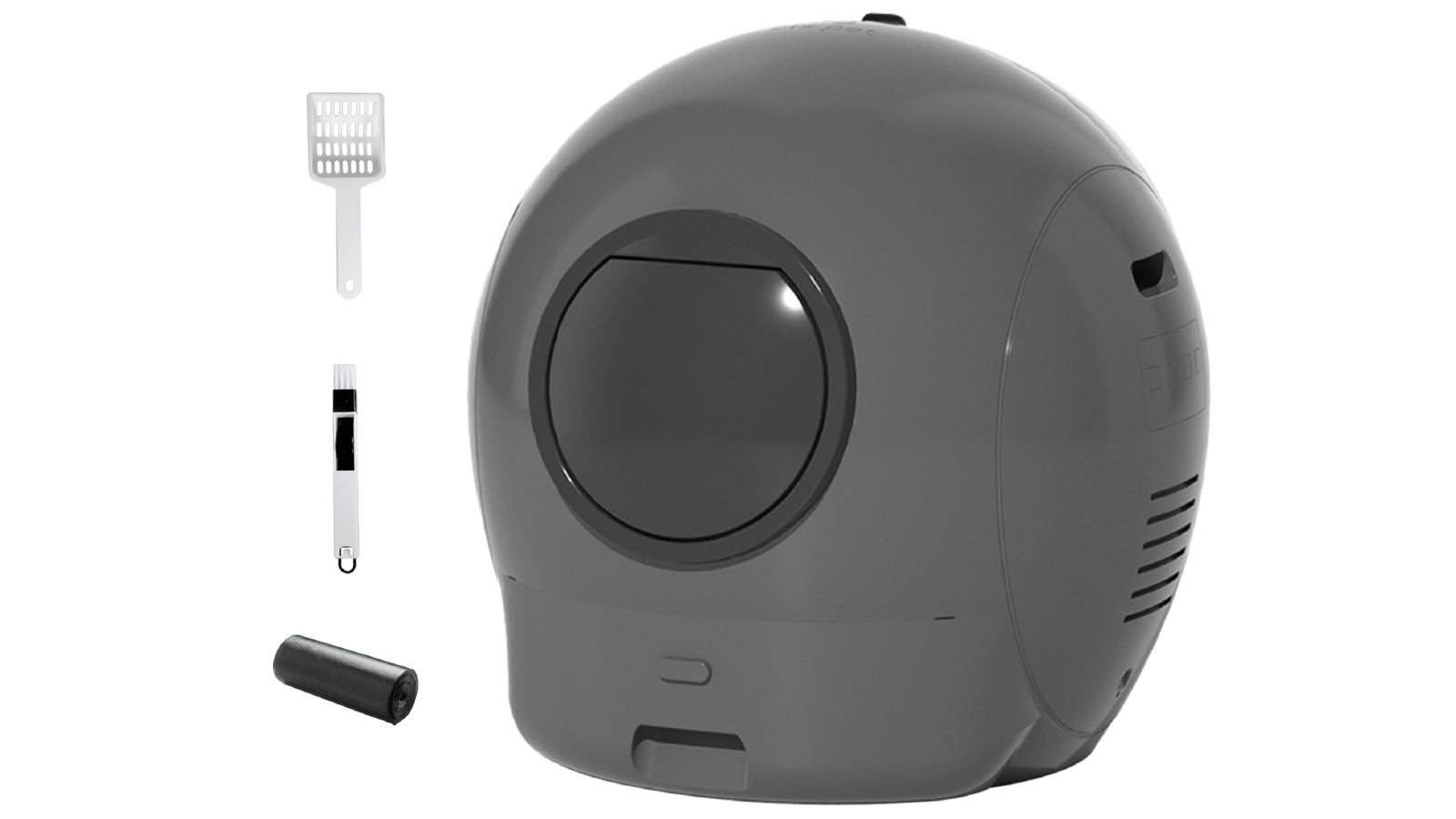 PaWz Wifi Gen 2 Automatic Self Cleaning Smart Cat Litter Box - Grey