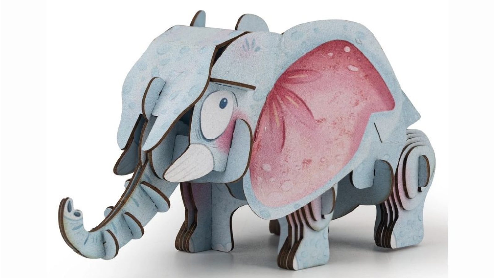 Jenjo Games	Build And Sound 3D Puzzle - African Elephant