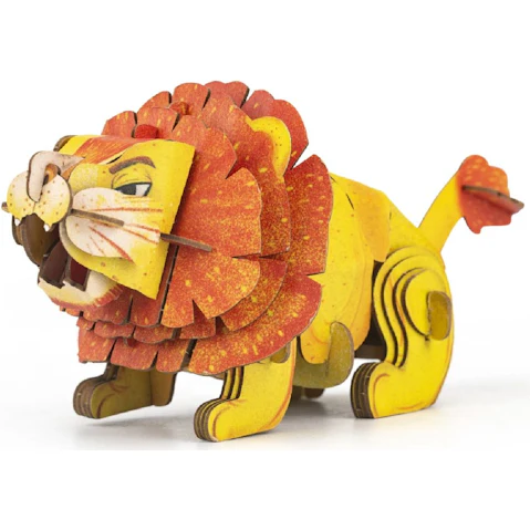 Jenjo Games Build And Sound 3D Puzzle - Lion