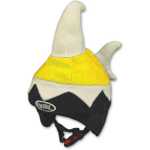 Mental Headgear Chomp Helmet Ski and Skate Yellow Helmet Cover