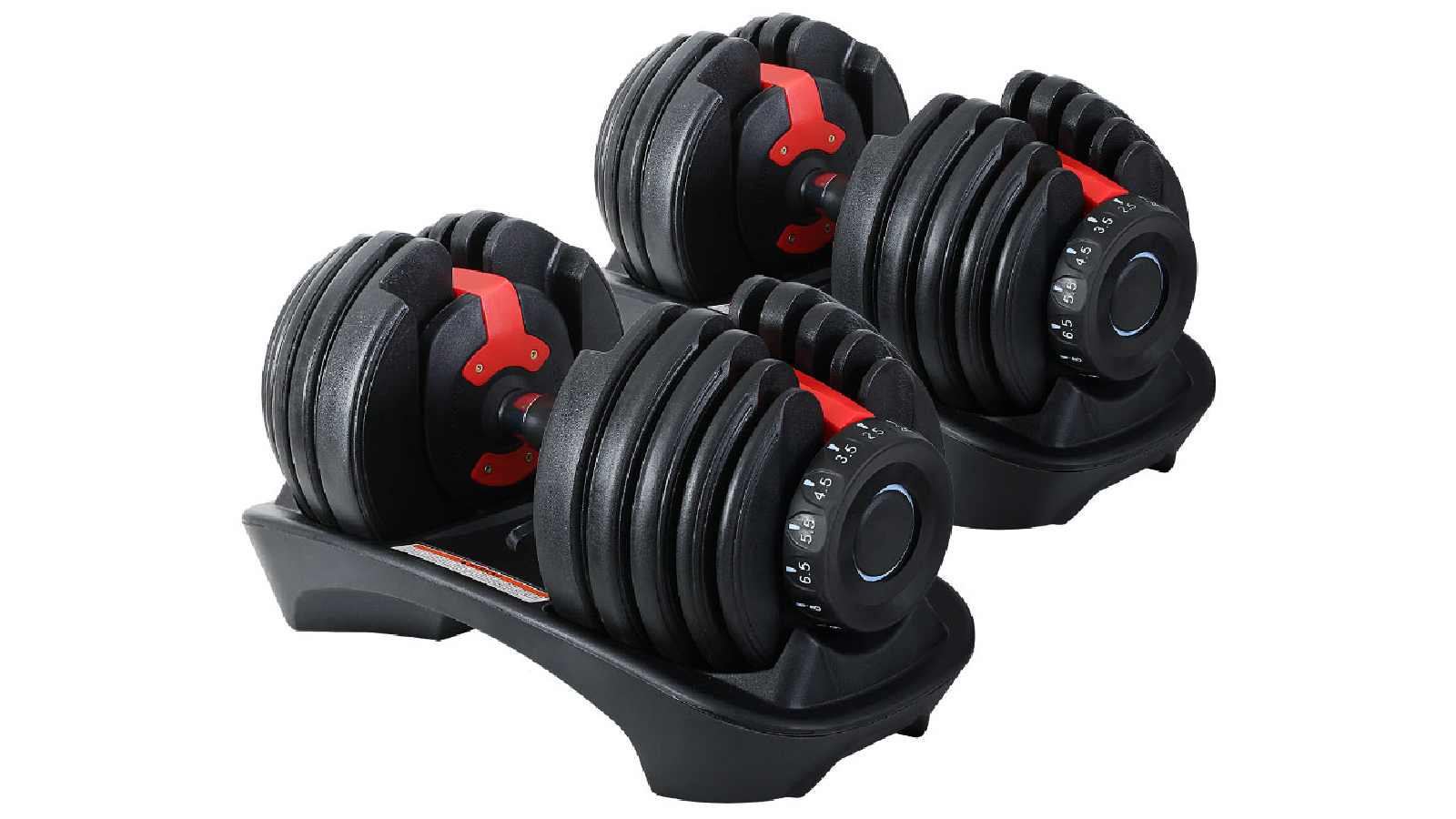 Everfit  2 Piece of Adjustable Dumbbells - 24 kg