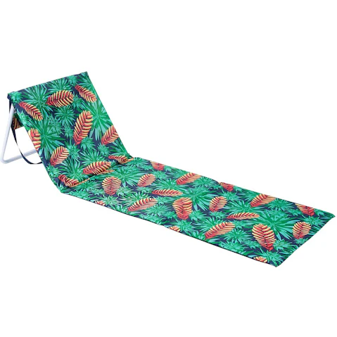 YS Lazy Dayz Fold Up Beach Lounger