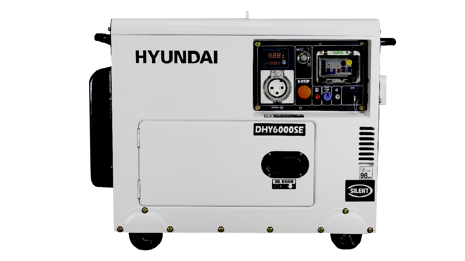 Hyundai	6.25kVA Electric Start Diesel Generarator