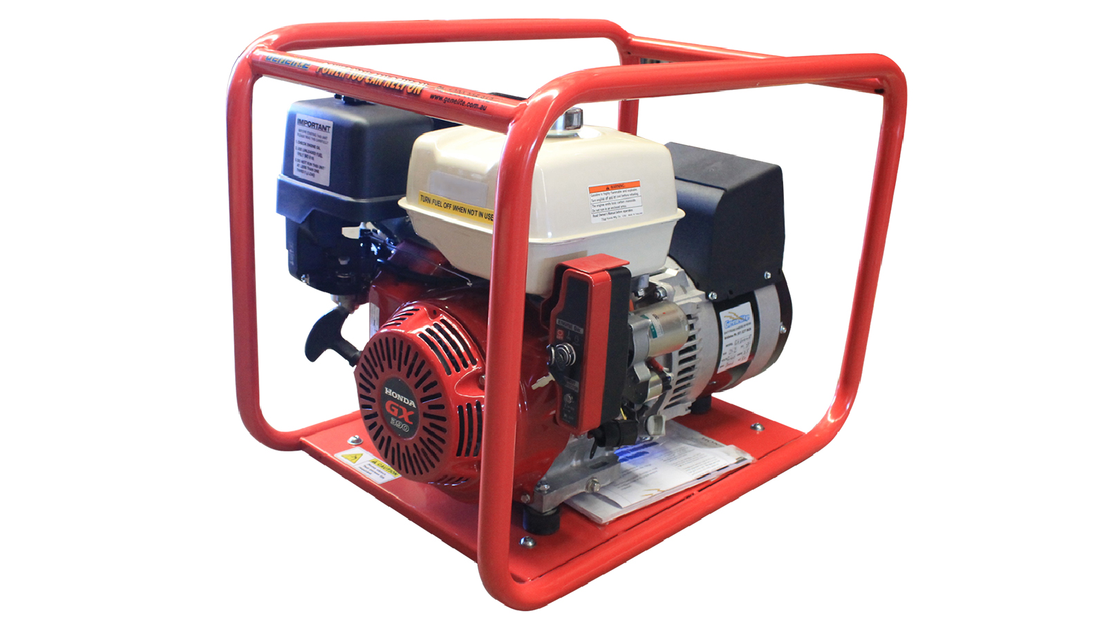 Honda 8.0kVA Honda Powered Petrol Single Phase Single Phase Generator