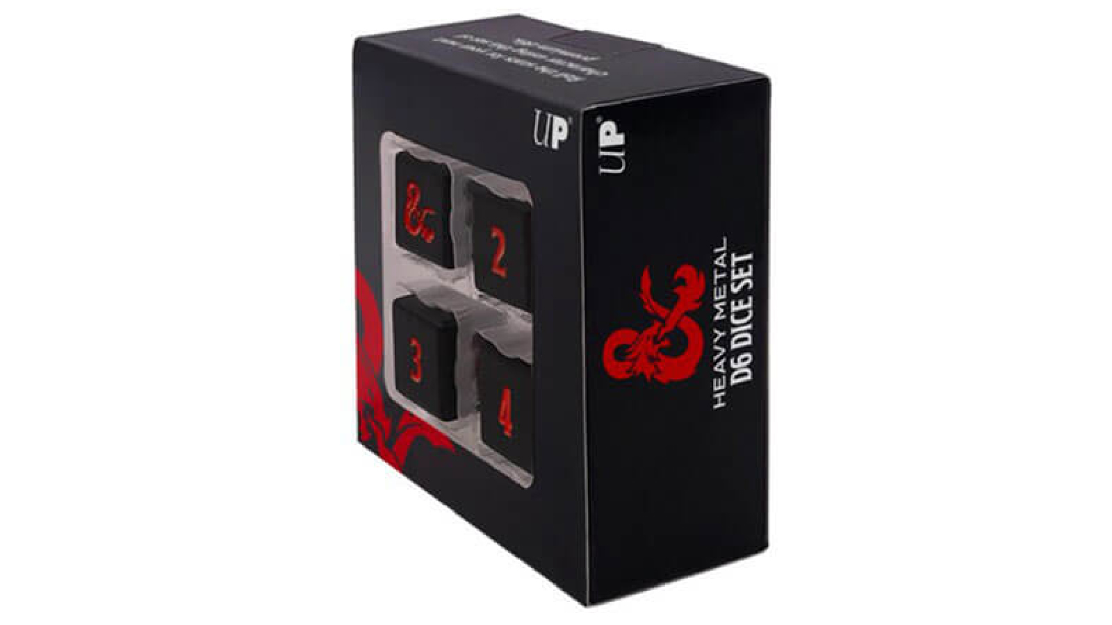 Latestbuy Heavy Metal D6 x4 Dice Set for Dungeons And Dragons