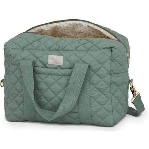 Cam Cam Copenhagen Large Changing Bag - Ivory Green