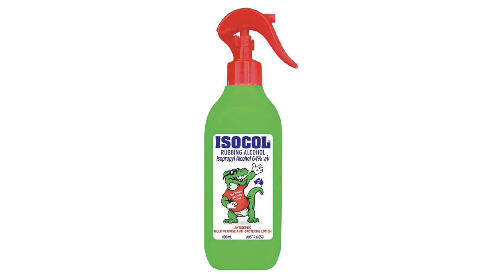 Isocol 450ml Antiseptic Alcohol Spray 