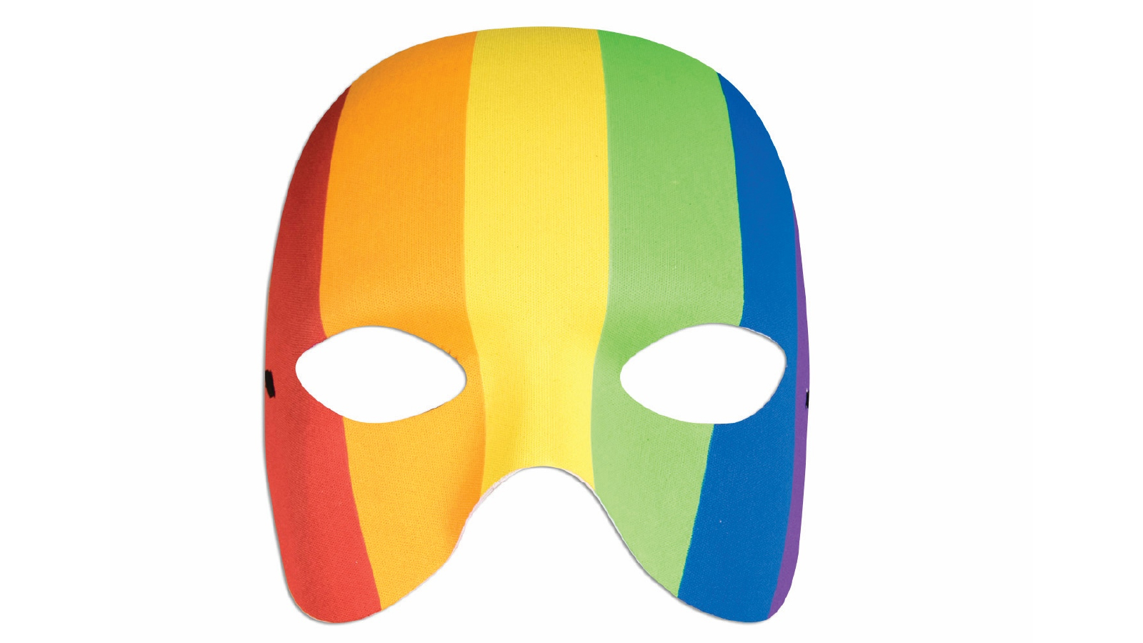 Generic Adult Half Mask - Rainbow