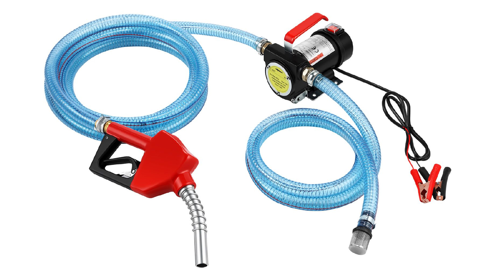 Crazy Sales 12V DC Portable Car Truck Oil Excavator Fuel Transfer Pump Kerosene