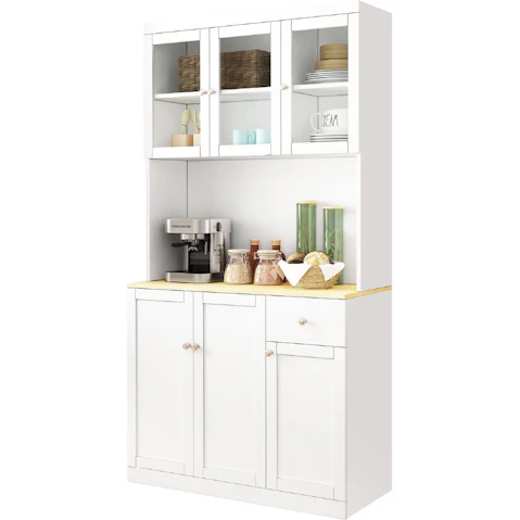 Crazy Sales Cabinet Buffet Table Sideboard Kitchen Pantry Cupboard