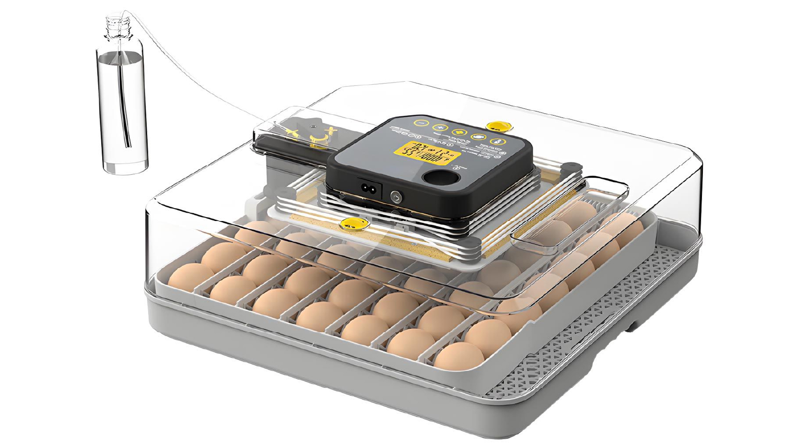 Pet Scene Digital Egg Incubator 48 to 60 Eggs Hatcher Breeder Automatic Hatching Machine