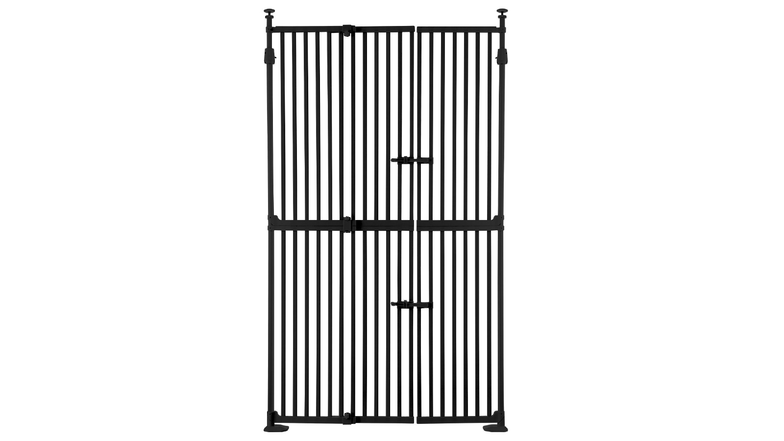 Pet Scene 190 to 250cm Extra Tall  Safety Gate Retractable Pet Dog Cat  - Black