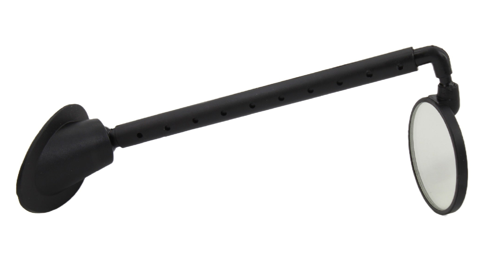 Bikelane 1.5 Inch Telescopic Convex Bicycle Helmet Mirror