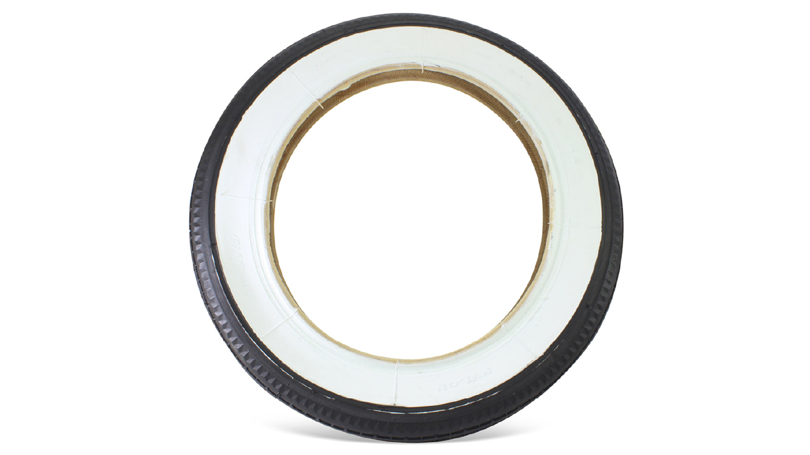 Duro Whitewall Rubber Pram Buggy or Stroller Tyre 12 1/2 x 2 1/4 Inch
