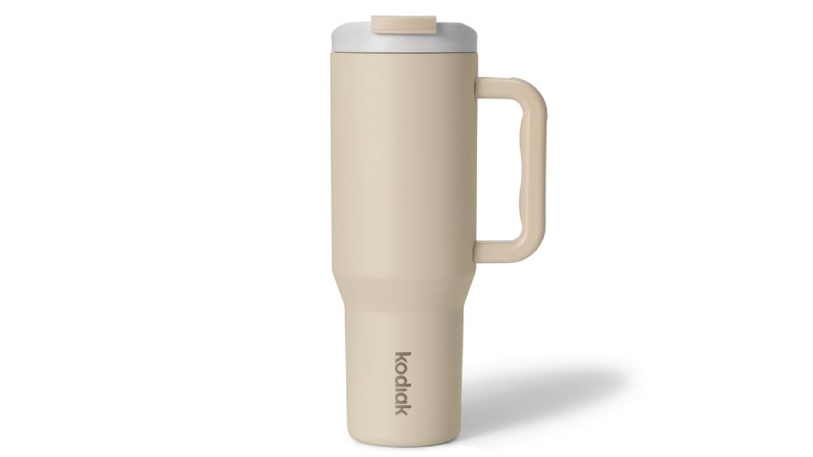 Kodiak 1182ml Chug Mug Insulated with Handle with Flip and Straw Lid - Cream