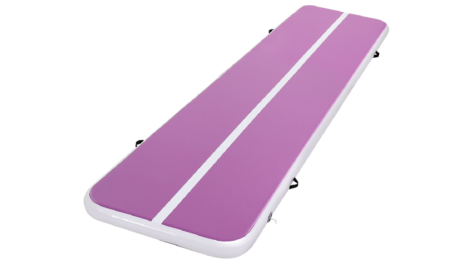 Everfit 4m Inflatable Air Track Mat With Pump - Purple