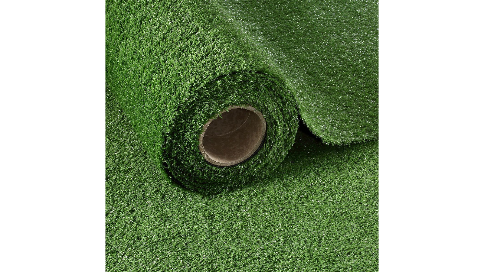 CrazySales 10mm Artificial Grass Synthetic Turf Imitation Faux Green Lawn for Backyard Balcony - 2 x 15m