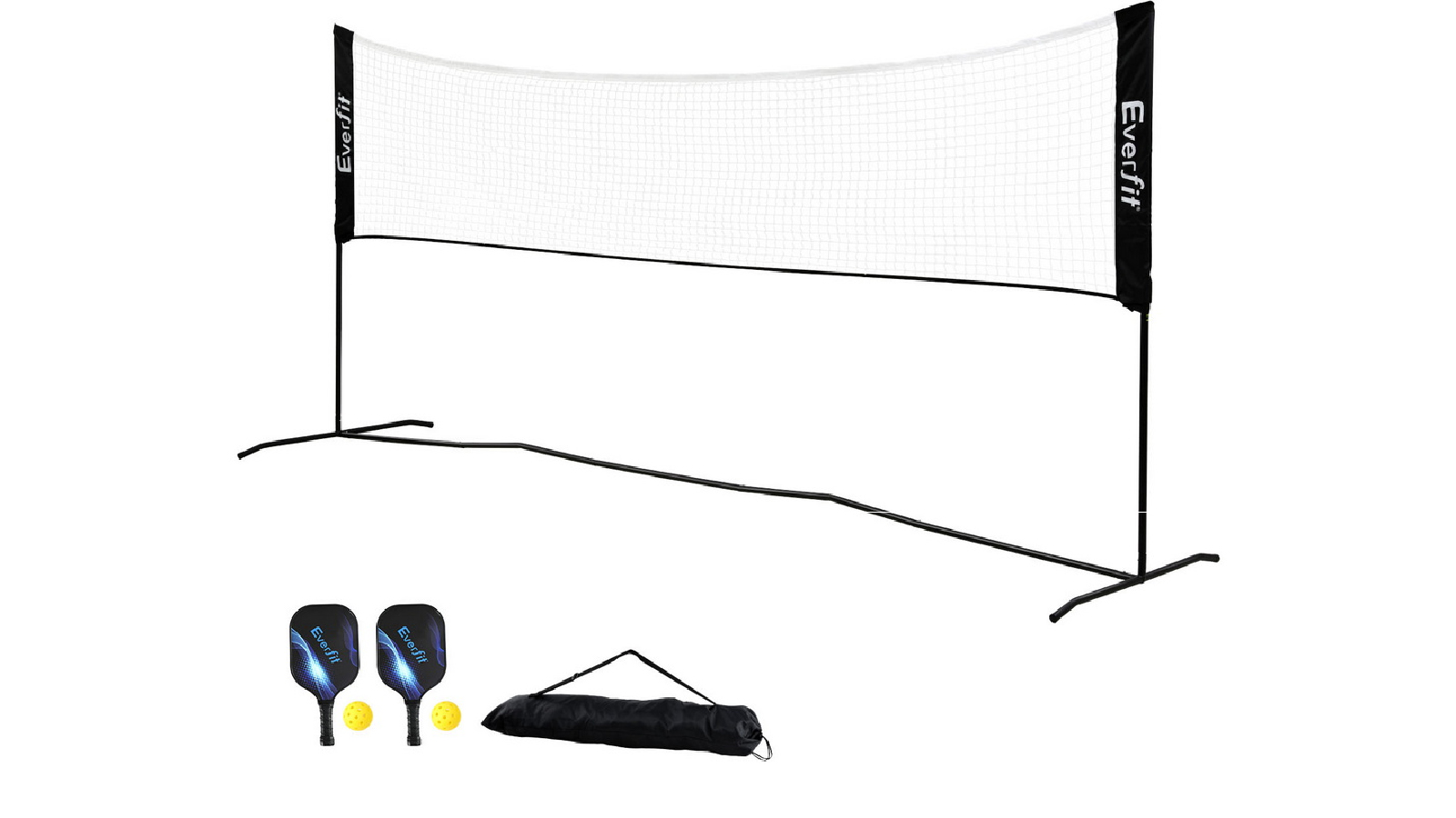 Everfit 3.6m Adjustable Height Portable Badminton Tennis Net