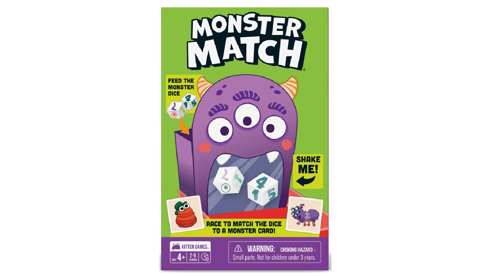 Monster Match By Exploding Kittens Board Game