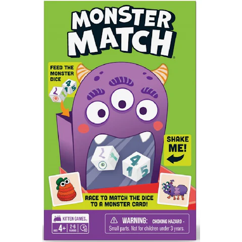 Monster Match By Exploding Kittens Board Game
