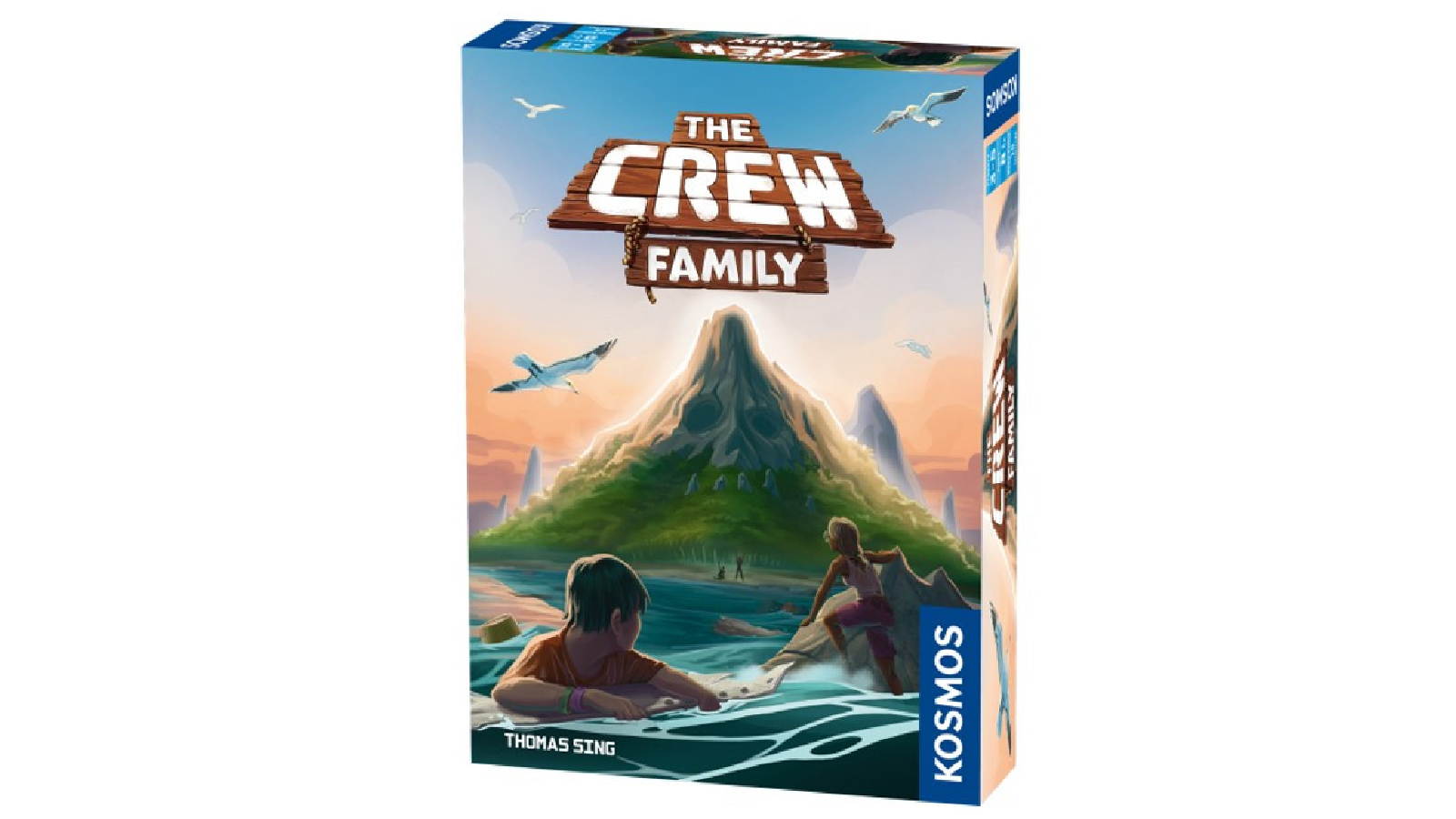 The Crew Family Edition Marooned in Paradise Board Game