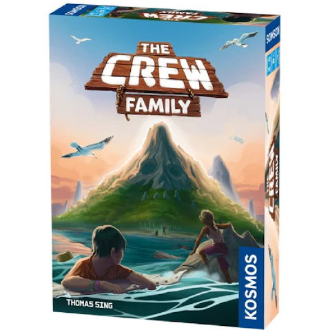 The Crew Family Edition Marooned in Paradise Board Game