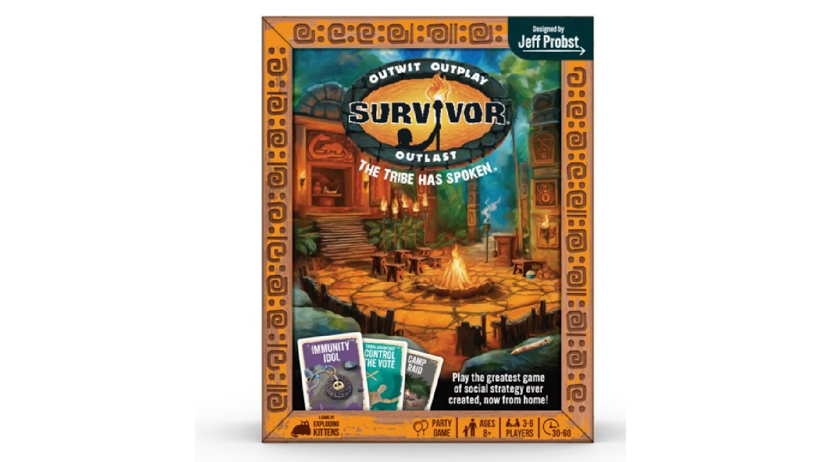 Survivor The Tribe Has Spoken By Exploding Kittens Board Game