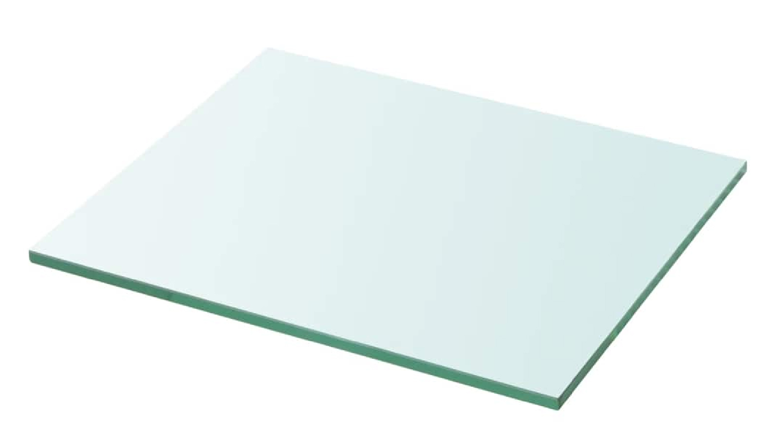 VidaXL 30 x 25cm Shelf Panel Glass - Clear 