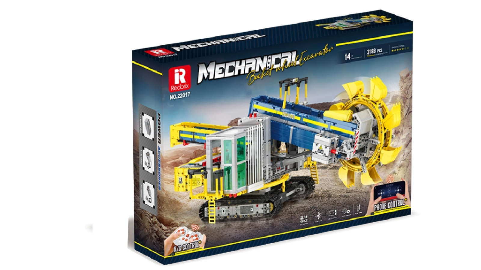 Reobrix Remote Control Version Bucket Wheel Excavator