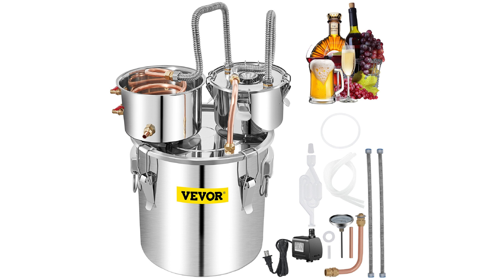 YS Moonshine 50L Still Water Alcohol Distiller
