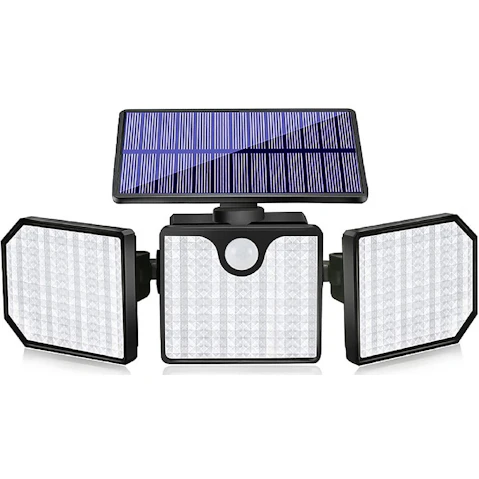 Randy and Travis Machinery 230 LED Solar Lights Outdoor 260LM Waterproof Motion Sensor Security Wall Lamp