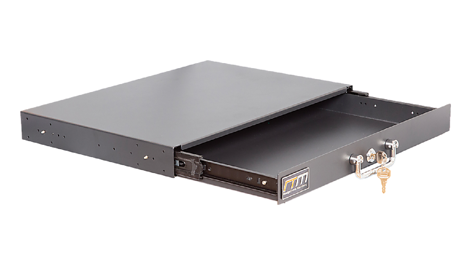 Randy and Travis Machinery 1U Locking Rack Mount Drawer Secure Steel ...