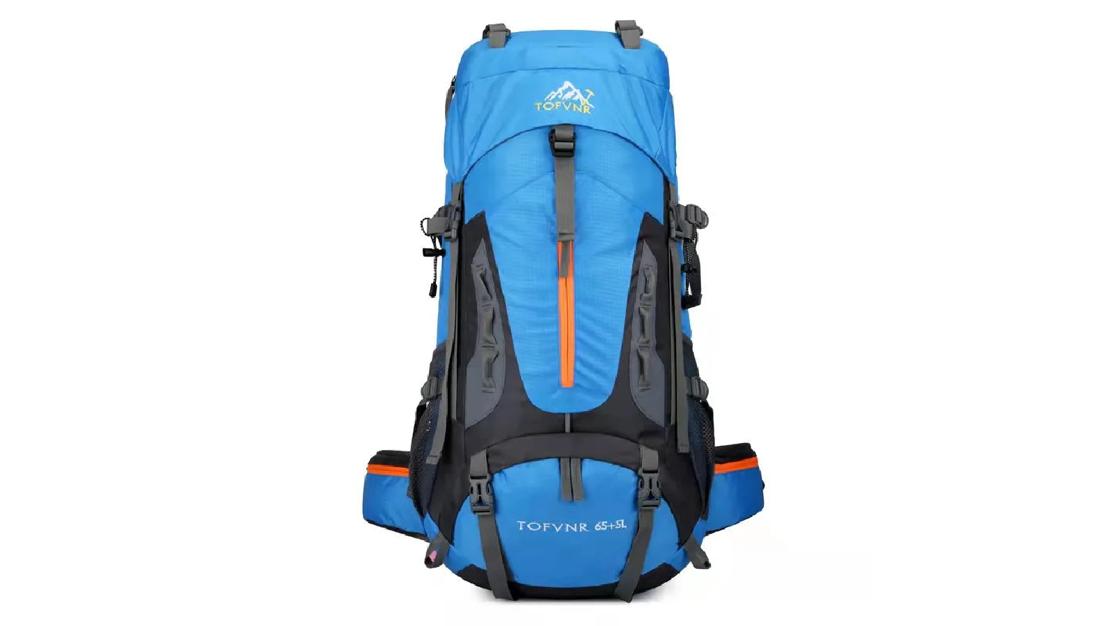 NNEOBA 70L Tear Resistant  Camping Backpack - Blue