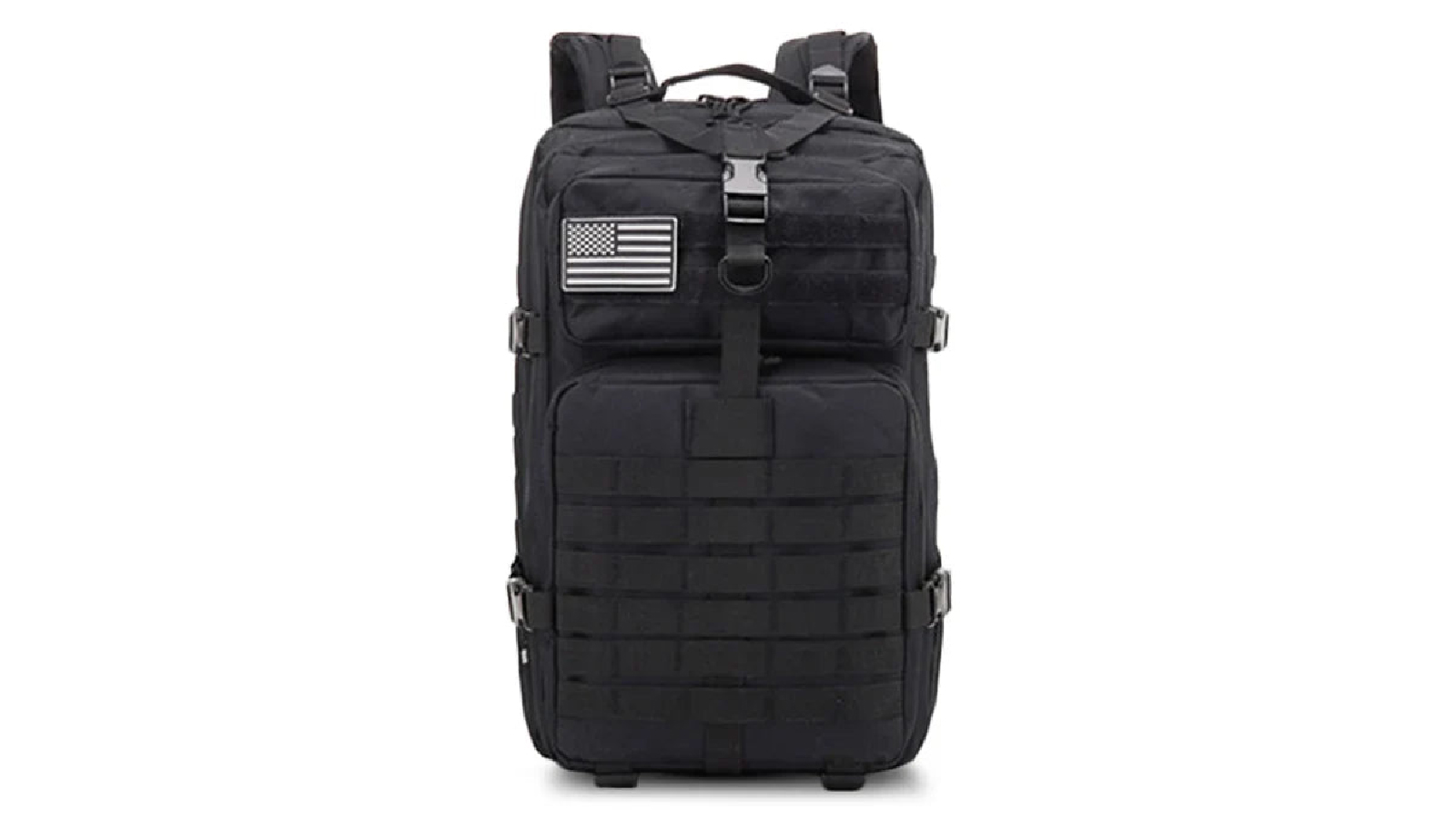 NNEOBA 45L Waterproof Outdoor Tactical Assault Backpack - Black
