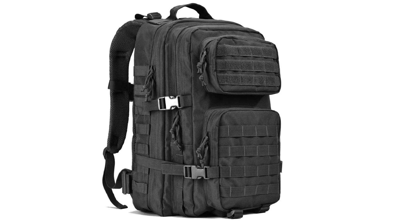 NNEOBA 45L  Military Grade Tactical Molle Backpack - Black