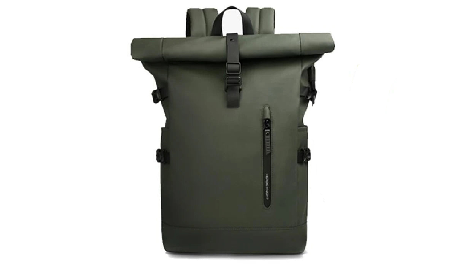 NNEOBA Expandable Waterproof Backpack Roll Up Design with USB Charging Port - Green