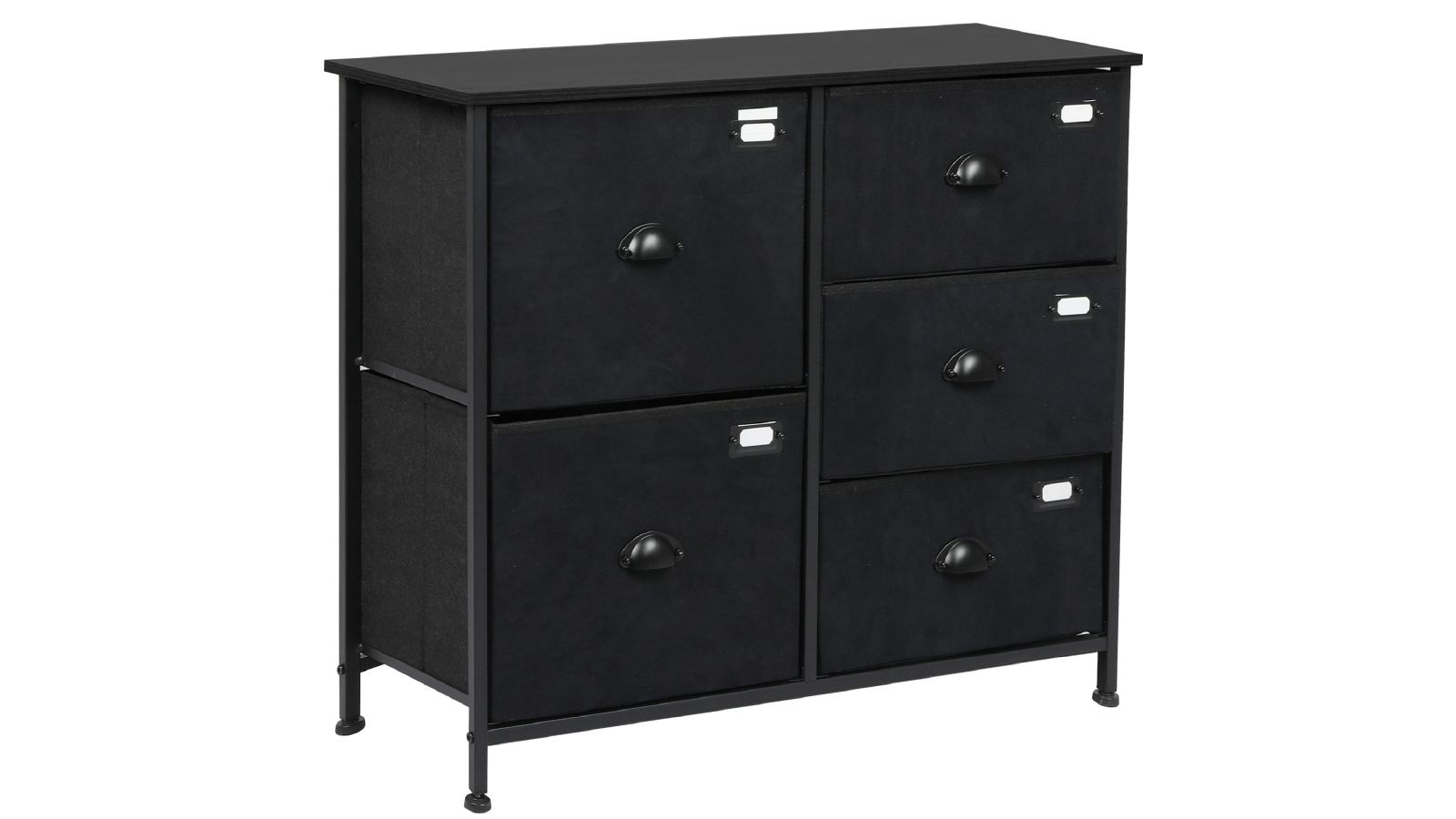 Levede 5 Chest of Lowboy Drawers Storage Cabinet
