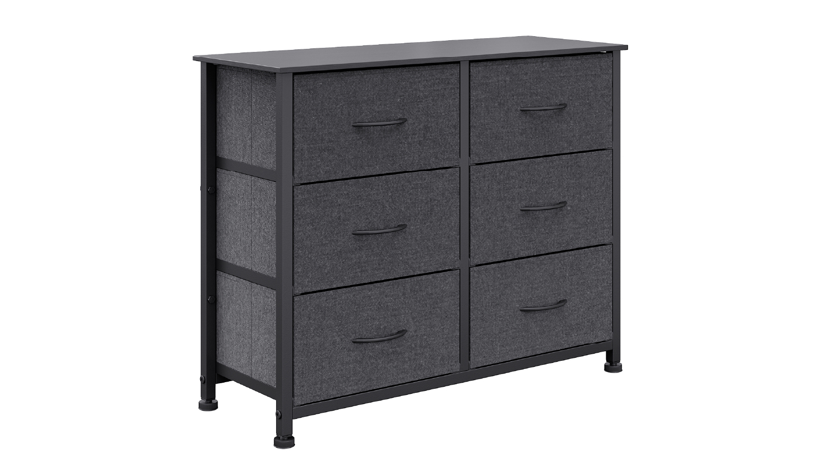 Levede 6 Chest of Drawers Storage Cabinet - Grey
