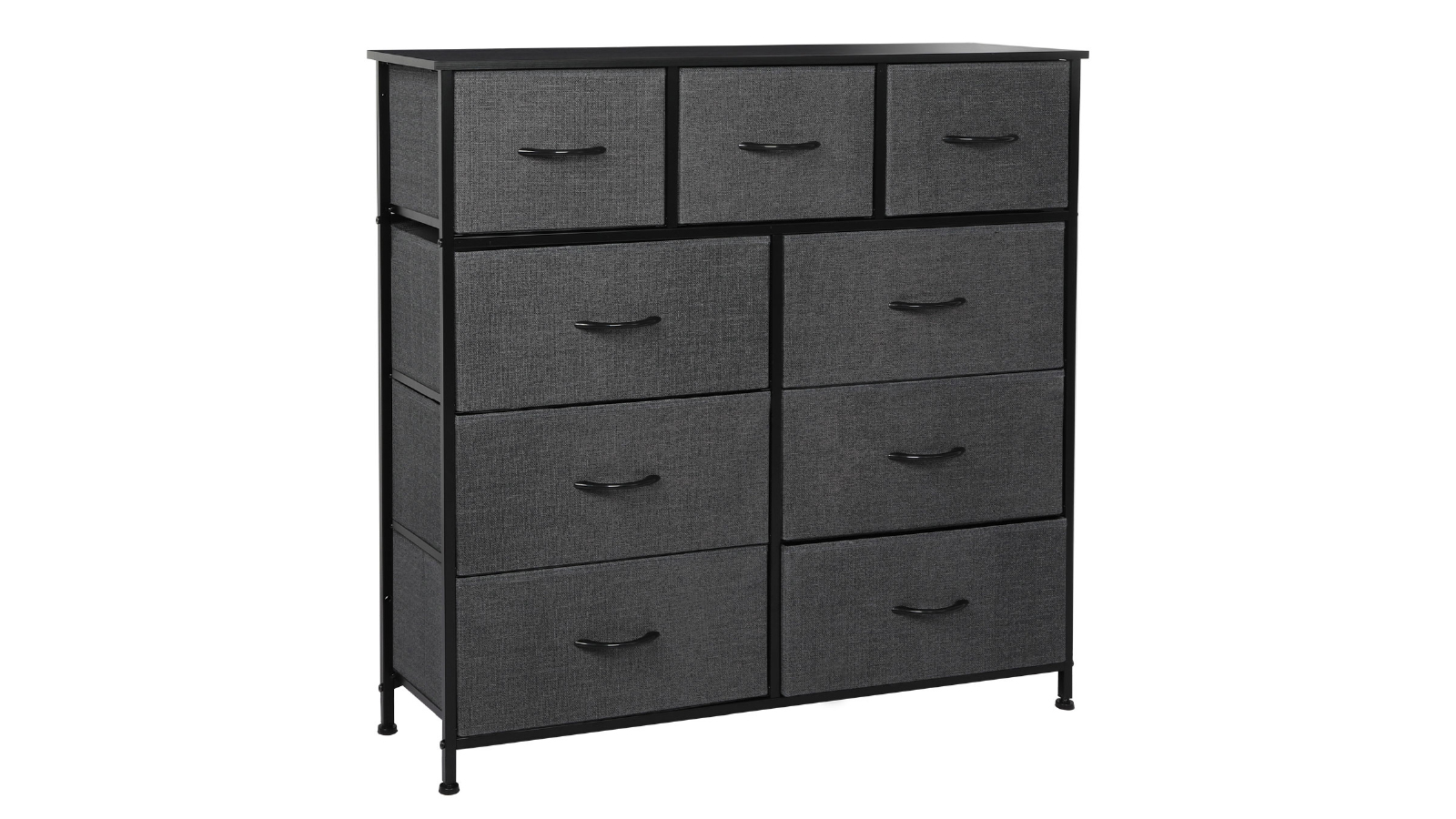 Levede 9 Chest of Retro Tower Dresser Drawers Storage Cabinet