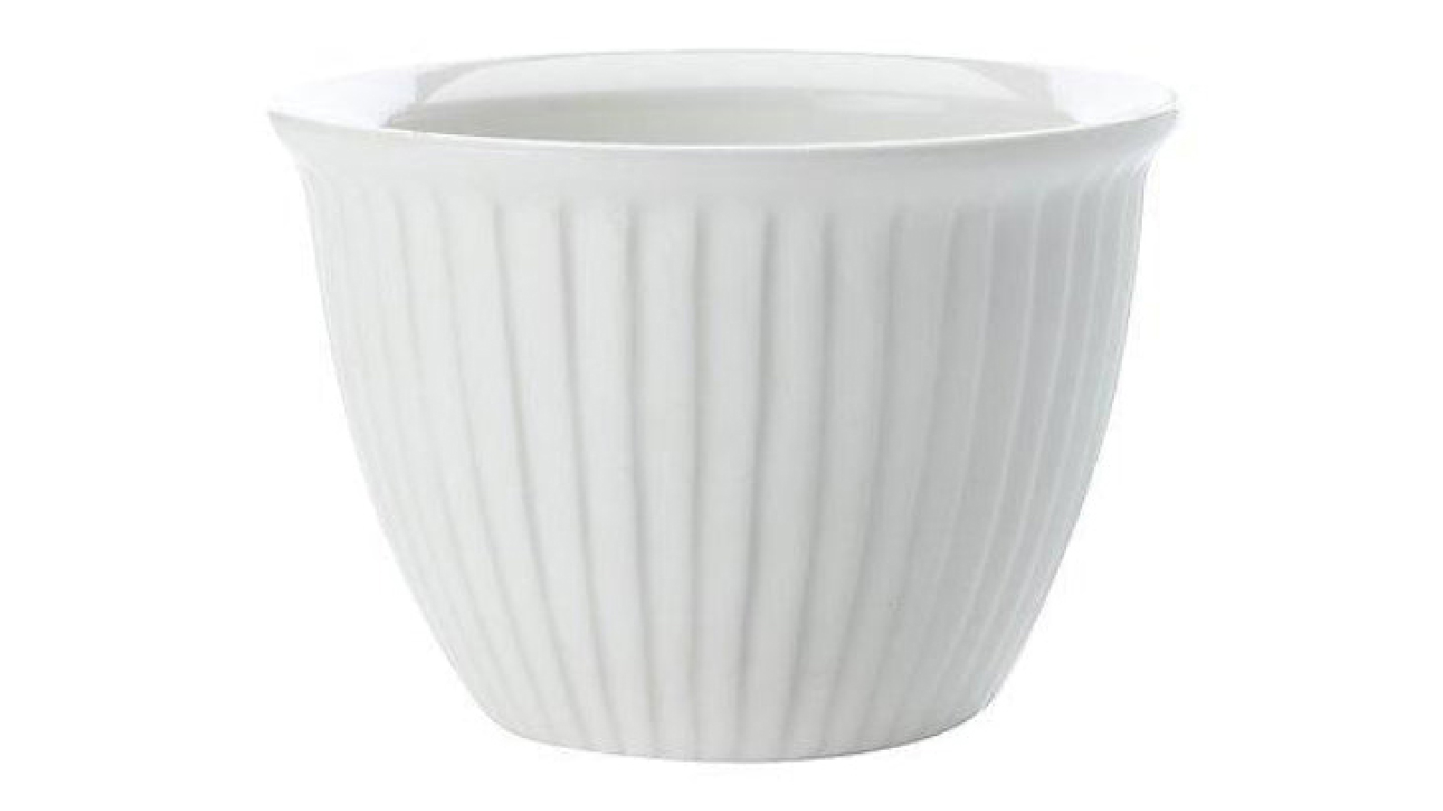 Maxwell and Williams Basics Porcelain Custard Cup Dessert Round Bakeware - White