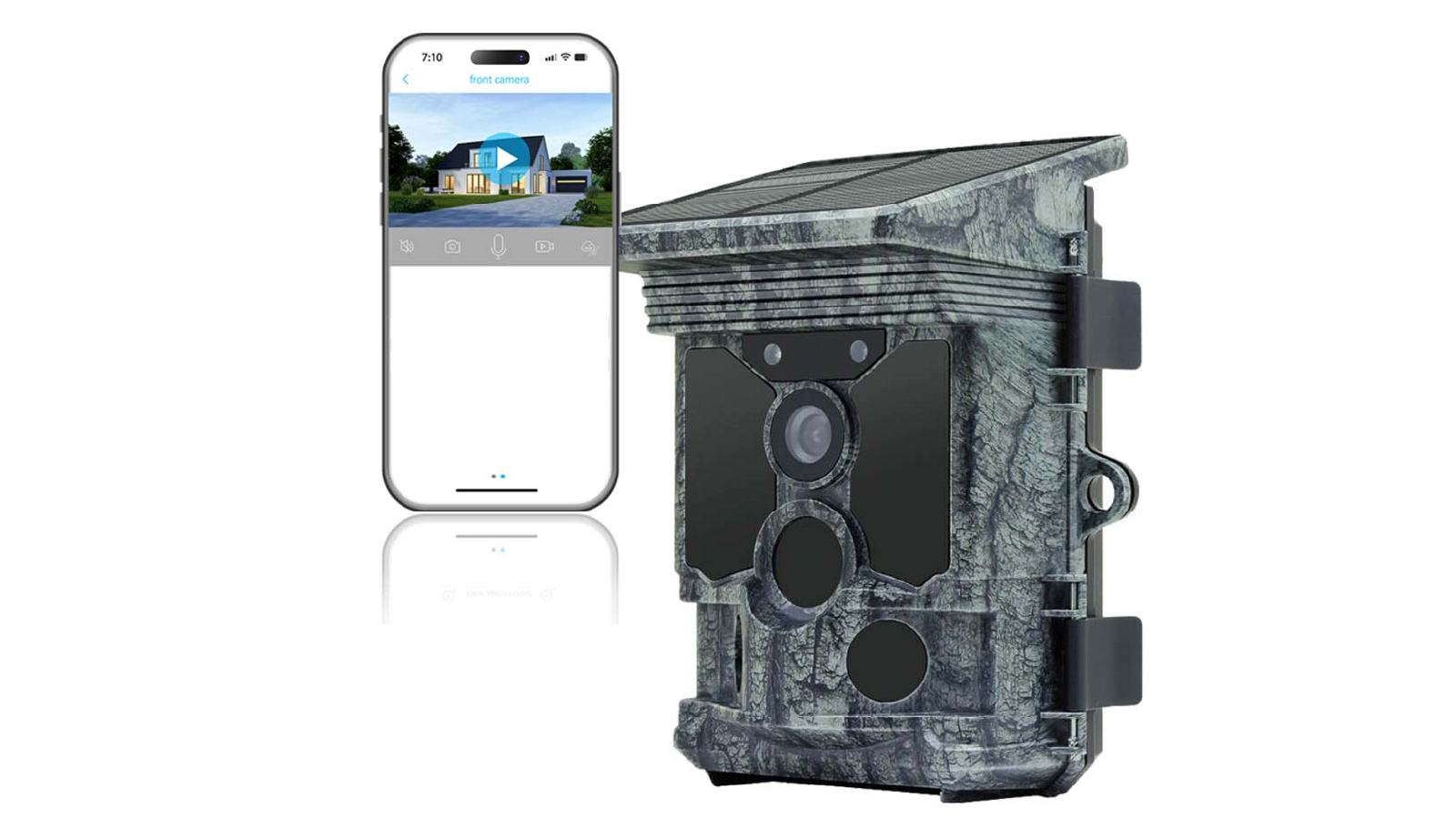 Vimel Outdoor Solar Trail Camera 4K WIFI 
