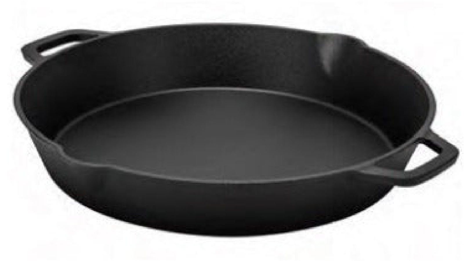 Pyrolux Pyrocast Chef Pan / Paella Durable Cast Iron Preseasoned - 34 cm