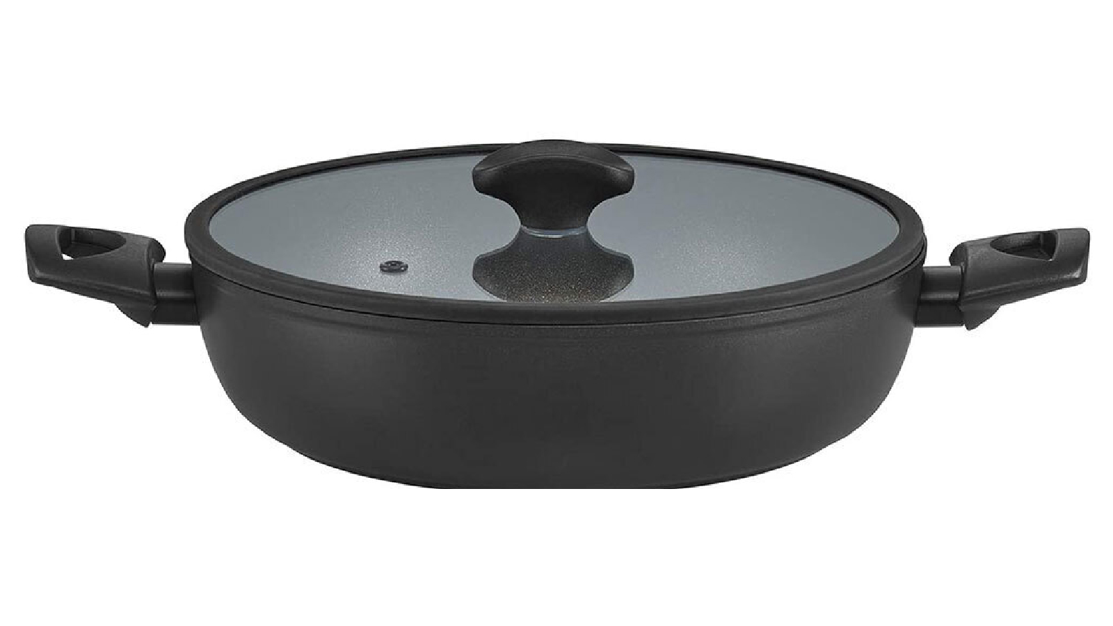 Essteele Per Salute 28cm Covered Sauteuse Pan Induction/Gas - Black
