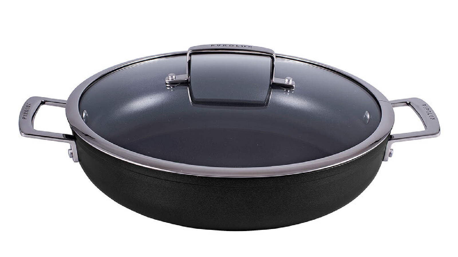 Pyrolux Ignite 30cm Non Stick Chef Pan For All Cooktops with Lid/Dishwasher Safe