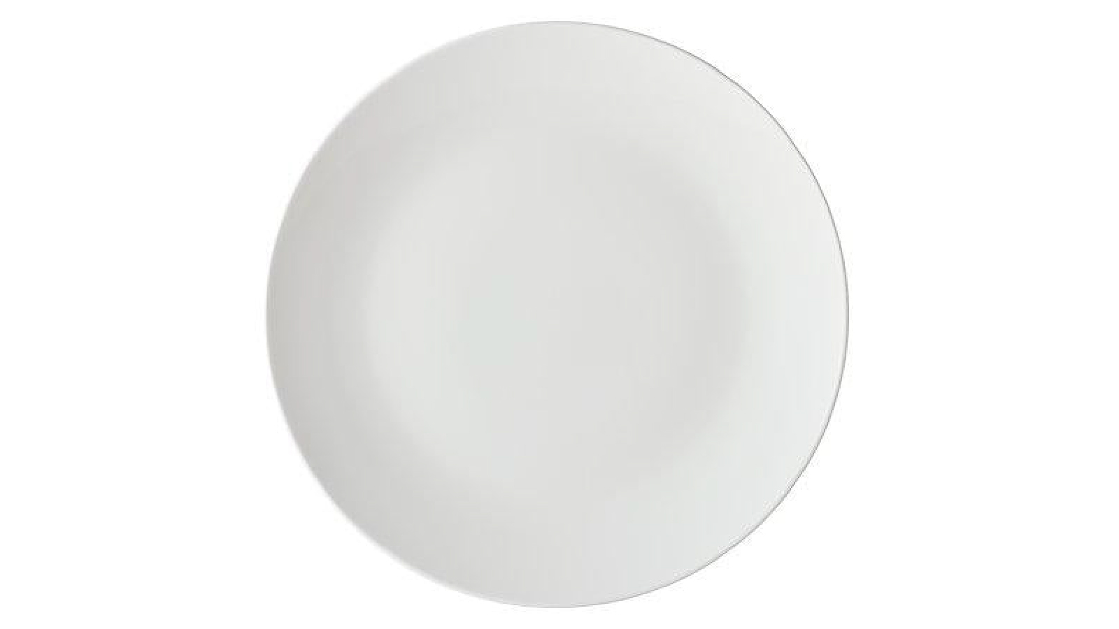 Maxwell and Williams 27.5cm Basics Coupe Dinner Plate Sturdy and Stylish - White