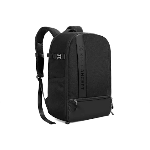K and F Concept 18L Nature Wander 04 Camera Backpack - Black
