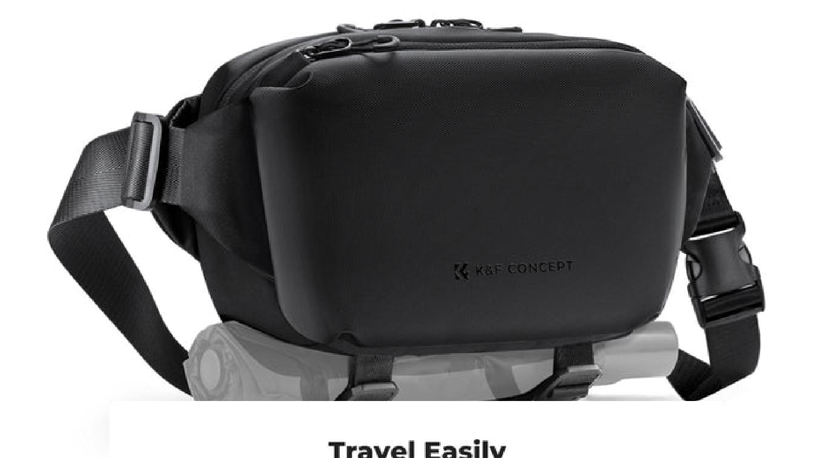 K&F Concept 4L Urban Wander 12 Sling Bag - Black