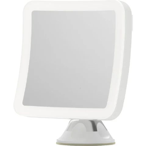Embellir 10X Magnification LED Light Makeup Mirror with Adjustable Rotation Cordless Suction Cup
