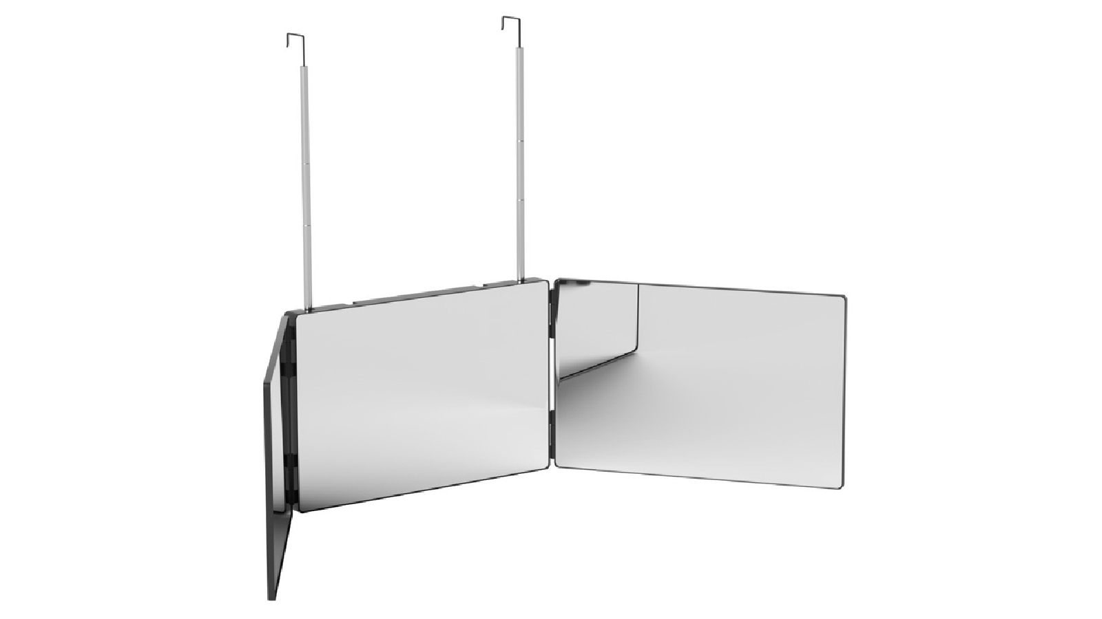 Embellir Trifold Mirror Makeup Portable with Height Adjustable