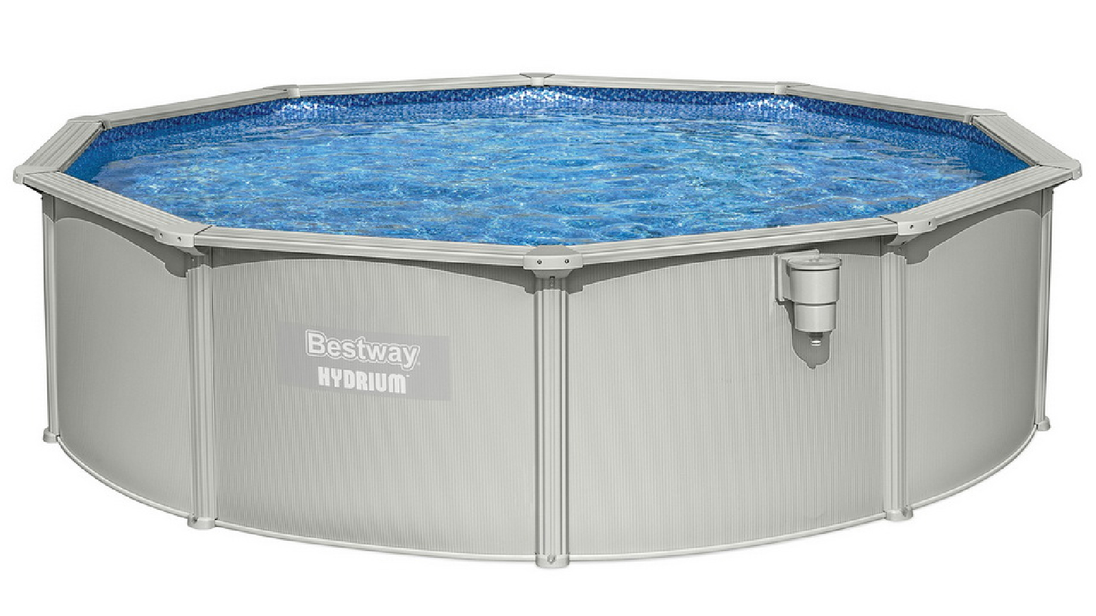 Bestway 457cm Swimming Pool Steel Frame Round Pool Set  with Filter Ladder